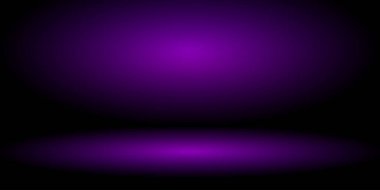 Mor arkaplan, soyut stüdyo duvarı ürününüzü sunmak için kullanılabilir.