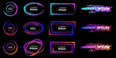 Not alma, altını çizme ve El stili metinde altını çizmek için elementler. 