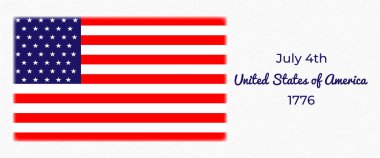 arka plan, pankart, poster, sosyal ağlardaki hikaye ve gönderiler için şablonlar, harfler, reklam materyalleri Amerikan bayrağı resmi