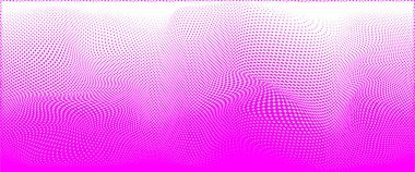 Abstract digital wave of particles. Futuristic point wave. Technology background vector. 