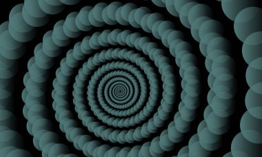 Spiral soyut arka plan. 3d görüntüleme, 3d illüstrasyon.