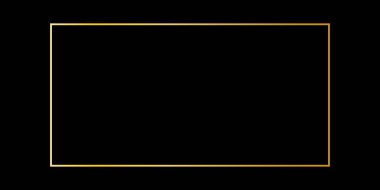 Lüks bir altın çerçeveye sahip sofistike bir siyah arkaplan, lüks tasarım projeleri, etkinlik davetiyeleri veya dijital sanat için mükemmel. Bu minimalist ama çarpıcı kompozisyon zarafet ve zarafeti somutlaştırıyor, halkla ilişkiler için zamansız bir estetik sunuyor.