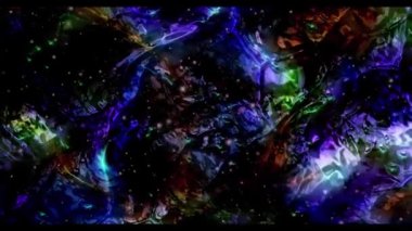 Renkli Soyut Hareket Arkaplanı 4K