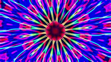 Renkli Soyut Hareket Arkaplanı 4K