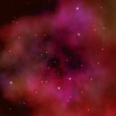 Starry Galaxy Nebula Space Background