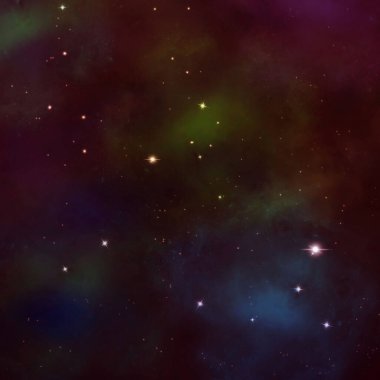 Starry Galaxy Nebula Space Background