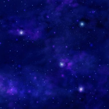 Starry Galaxy Nebula Space Background