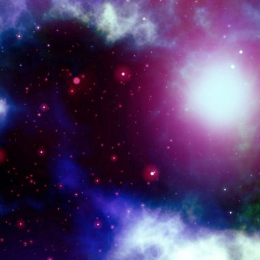 Starry Galaxy Nebula Space Background