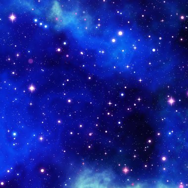 Starry Galaxy Nebula Space Background