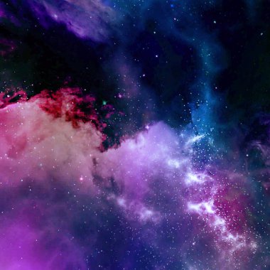 Starry Galaxy Nebula Space Background