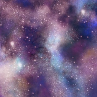 Starry Galaxy Nebula Space Background