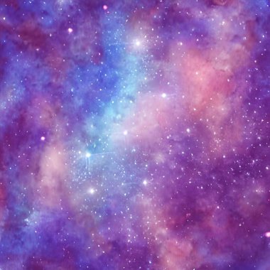 Starry Galaxy Nebula Space Background