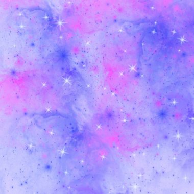 Starry Galaxy Nebula Space Background