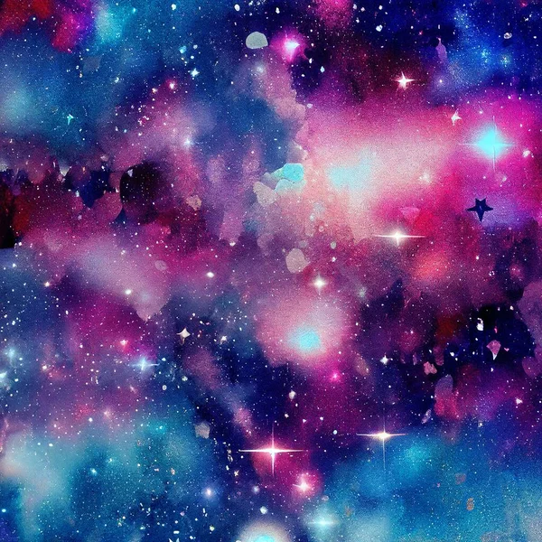 Starry Galaxy Nebula Space Background