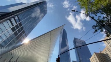 Şehirdeki modern gökdelenler, şehir 