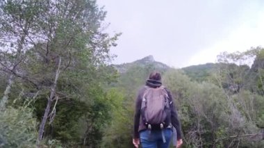 Verdant Forest Wonderland 'daki Şelaleler' in Huzur Yolculuğu. Büyüleyici bir ormanda, şelalenin huzur verici sesleri eşliğinde bir kadının huzur dolu yolculuğuna katılın.