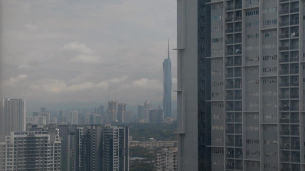 アジアの都市の脈拍のタイムラウンドビュー — ストック動画