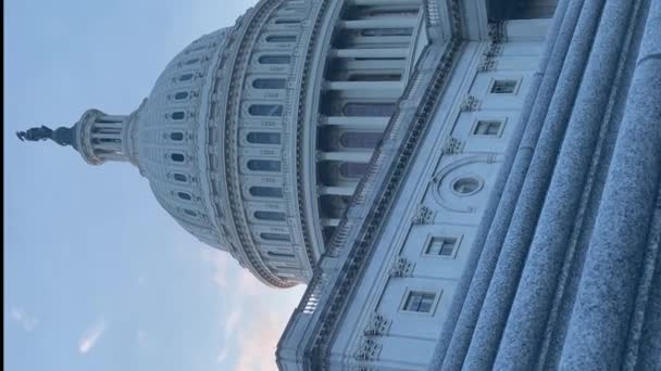 Capitole Des États Unis Souvent Appelé Capitole Capitole Est Siège — Video
