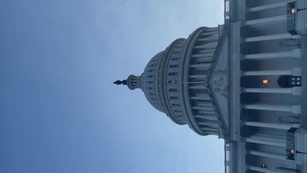 Capitolul Statelor Unite Numit Adesea Capitolul Sau Clădirea Capitolului Este — Videoclip de stoc