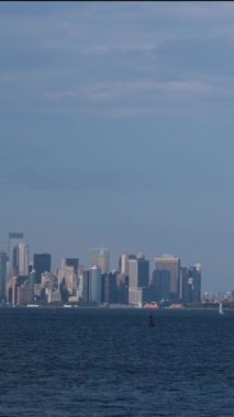 New York şehrinin panoramik görünümü