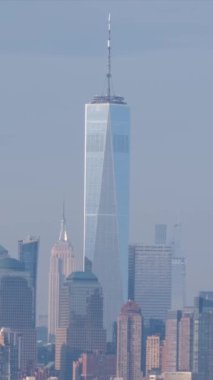 New York şehrinin panoramik görünümü