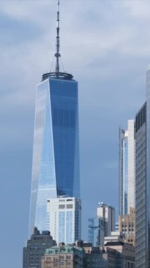 New York şehrinin panoramik görünümü