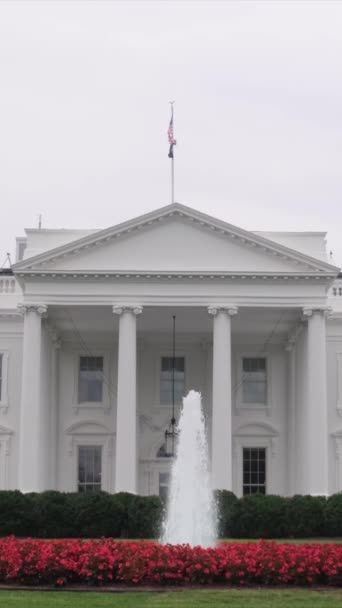 ホワイトハウス ワシントンDc アメリカ合衆国 北アメリカ — ストック動画