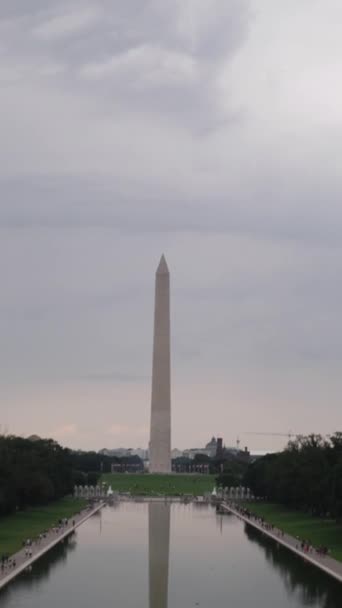 Washington Monument Washington Usa — Stock Video