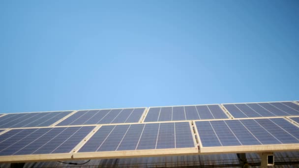 Paneles Solares Techo Casa — Vídeos de Stock
