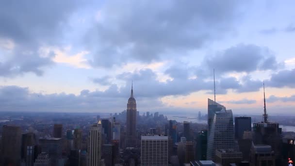 Kilátás Manhattan New York Egyesült Államok — Stock videók