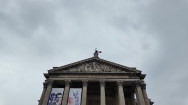 Paris, Fransa 'nın 5. semtindeki Pantheon anıtı..