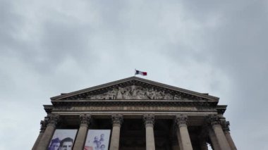 Paris, Fransa 'nın 5. semtindeki Pantheon anıtı..