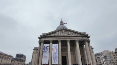 Paris, Fransa 'nın 5. semtindeki Pantheon anıtı..