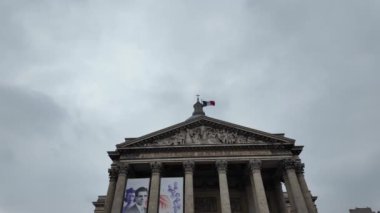 Paris, Fransa 'nın 5. semtindeki Pantheon anıtı..