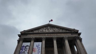 Paris, Fransa 'nın 5. semtindeki Pantheon anıtı..