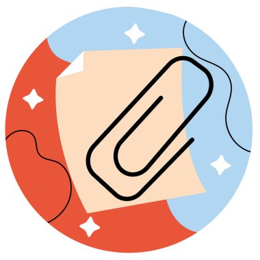 Hand drawn naive mobile app sticker set Vector illustration