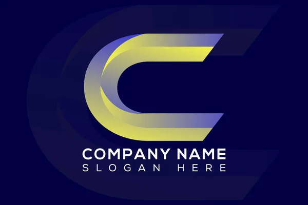 Letter Modern Logo Design Icoon — Stockvector