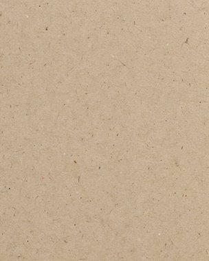 Doğal Fiberler ve Benekli Yüzeyli Geri Dönüşümlü Kahverengi Kraft Kağıt Dokusu