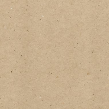 Doğal Fiberler ve Benekli Yüzeyli Geri Dönüşümlü Kahverengi Kraft Kağıt Dokusu