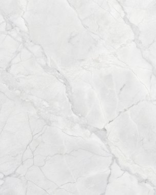 Zarif gri damarları ve parlak taş yüzeyli beyaz mermer dokusu