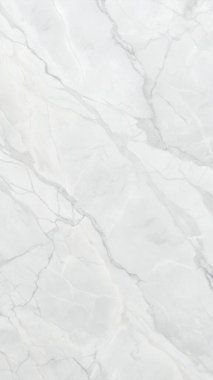 Zarif gri damarları ve parlak taş yüzeyli beyaz mermer dokusu