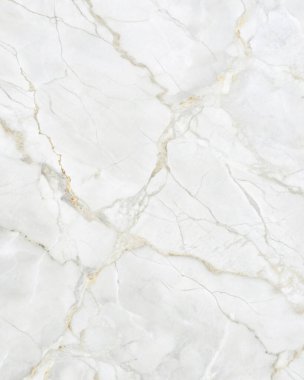 Zarif gri damarları ve parlak taş yüzeyli beyaz mermer dokusu