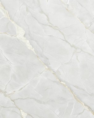 Zarif gri damarları ve parlak taş yüzeyli beyaz mermer dokusu