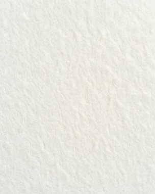 İnce lifler ve Yumuşak Organik Yüzeyli Beyaz El Yapımı Kağıt Doku