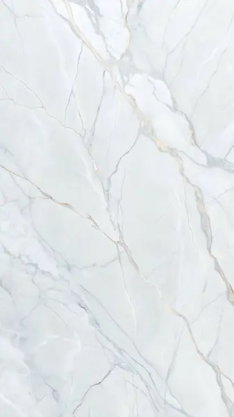 Zarif gri damarları ve parlak taş yüzeyli beyaz mermer dokusu