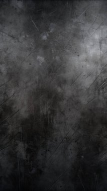 Geometrik çizikler ve endüstriyel yüzeyi olan Koyu Grunge desenli Duvar