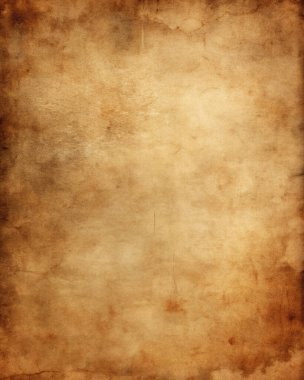 Çatlak, Leke ve Yanmış Kenarlı Eski Kağıt Doku