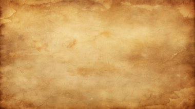 Çatlak, Leke ve Yanmış Kenarlı Eski Kağıt Doku