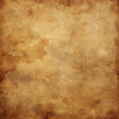 Çatlak, Leke ve Yanmış Kenarlı Eski Kağıt Doku