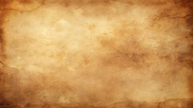 Çatlak, Leke ve Yanmış Kenarlı Eski Kağıt Doku